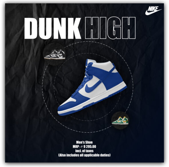 Nike Dunk High Campaign Design